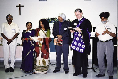 The annual multifaith prayer service at Our Lady of Perpetual Help parish brings together many faith traditions in prayer, music, fellowship and mutual respect.