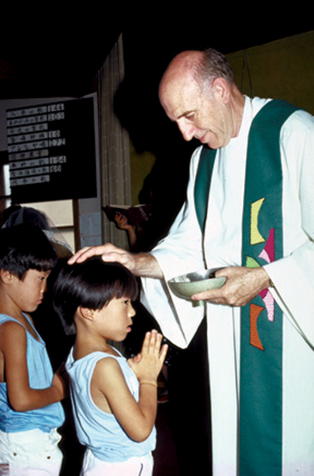 Fr. Frank Hawkshaw spent nearly 50 years as a missionary in Japan. 