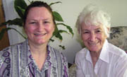 Sr. Christine Gebel and Sr. Noreen Kearns