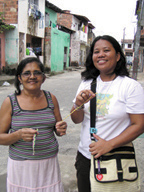 Sr. Anie with Lourdes.