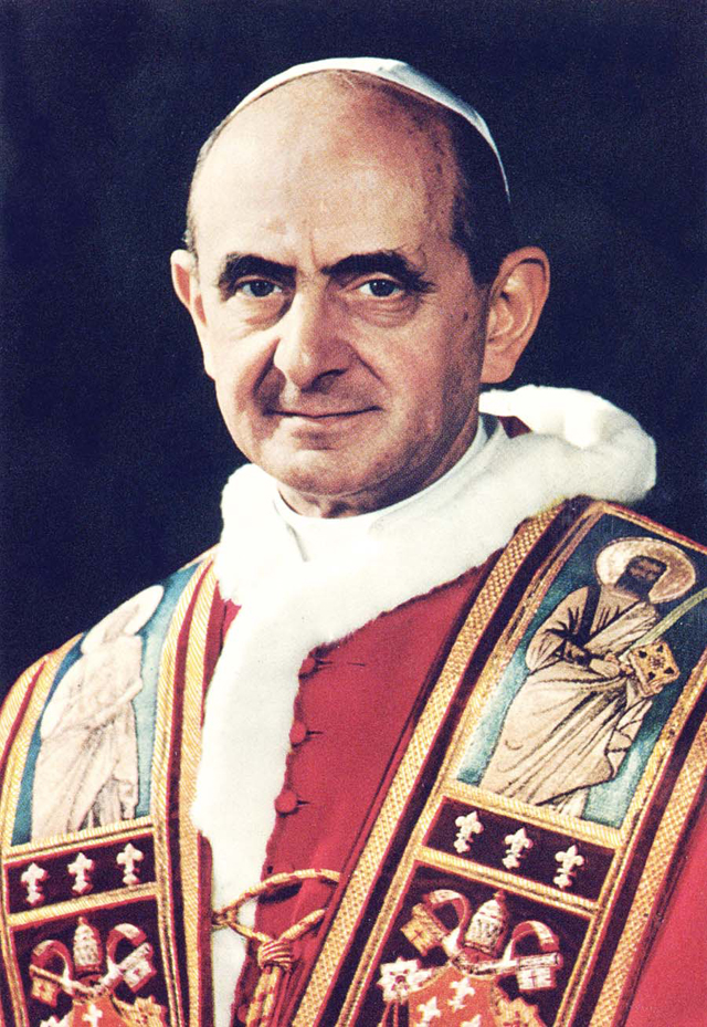 (Credit: Photo Service – L’Osservatore Romano) 
Pope Paul VI 
