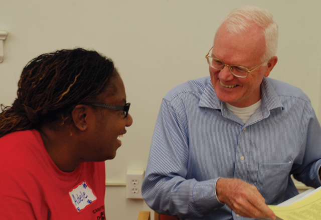 Scarboro missioner Fr. Dave Warren and Adele Halliday, core facilitators of the Understanding for Intercultural Ministry (DUIM) program.