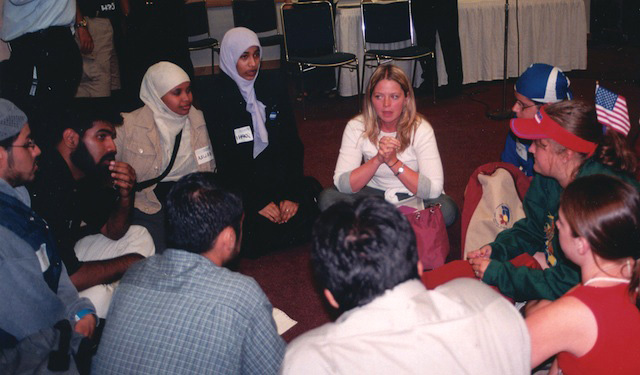 Interfaith workshop at World Youth Day in Toronto, Canada (2002) Interfaith workshop at World Youth Day in Toronto, Canada (2002)