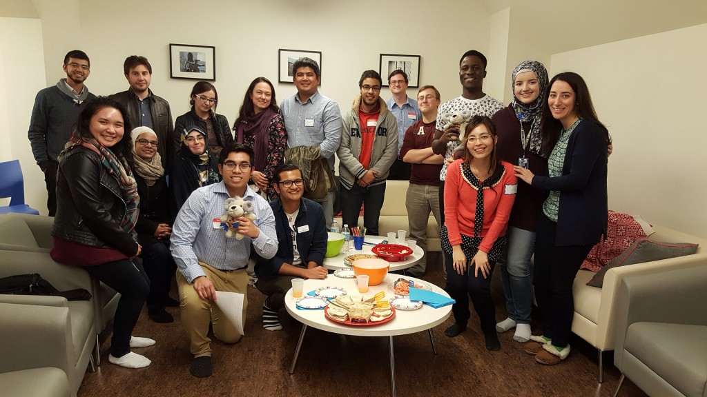 Participants in a Muslim-Catholic Student Dialogue meeting. Photo credit: Vivian Kwok. Participants in a Muslim-Catholic Student Dialogue meeting. Photo credit: Vivian Kwok.