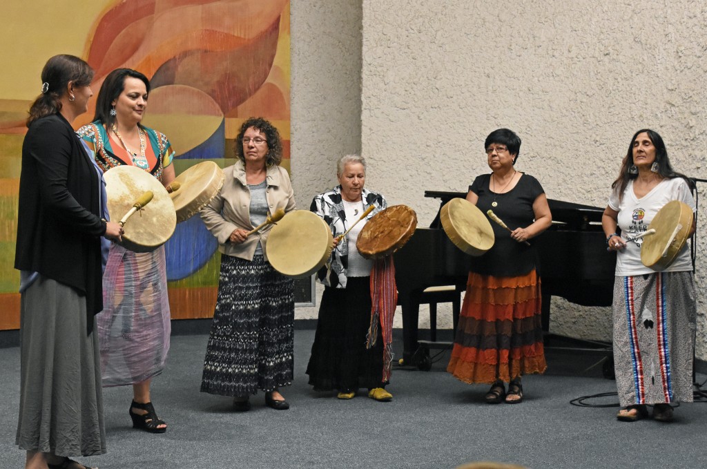 Native Canadian drummers in Regina, Canada. Photo credit: Greg Harder Native Canadian drummers in Regina, Canada. Photo credit: Greg Harder