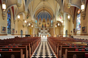 Catholic Church in Roanoke, USA. Photo credit- Wikimedia Catholic Church in Roanoke, USA. Photo credit- Wikimedia