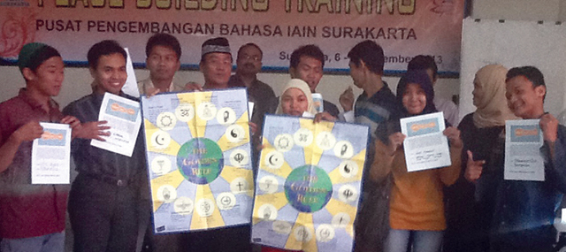 Peace-building trainees in Central Java, Indonesia, which has the largest Muslim population of any country in the world Peace-building trainees in Central Java, Indonesia, which has the largest Muslim population of any country in the world