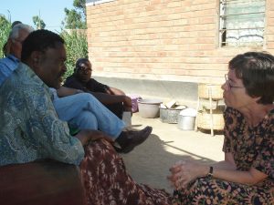 As Scarboro missioners in Mzuzu, Malawi, Beverley (above) and Ray Vantomme were frequent visitors to the home of their friend, Andrew Mkandawire, who was disabled as a result of a stroke. 